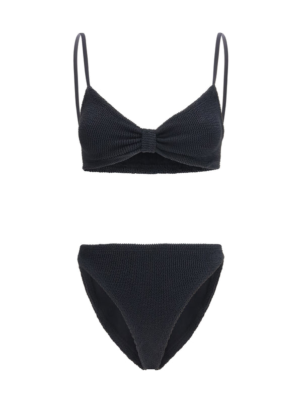 Hunza G 97% Polyamide; 3% Elastane bikini in black