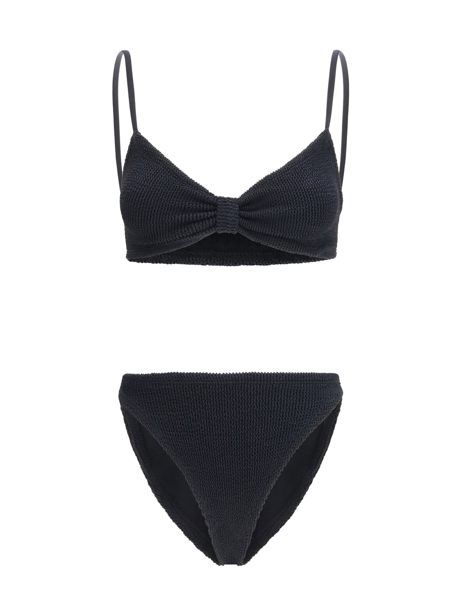 Hunza G 97% Polyamide; 3% Elastane bikini in black