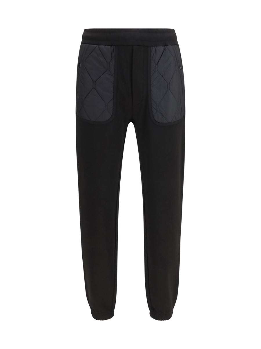Cotton Blend Sweatpants Black Cotton; Modal; Polyester Pant