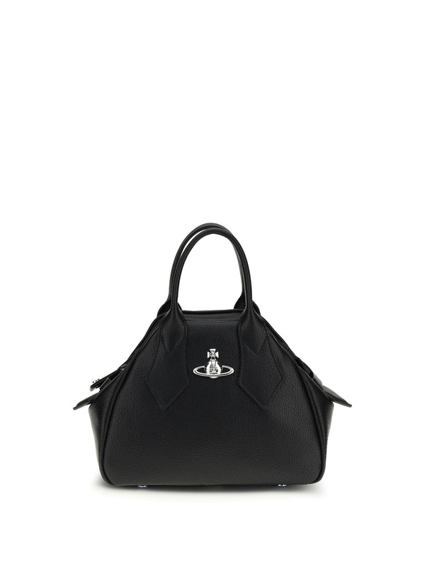 Vivienne Westwood 100% Thermoplastic Polyurethane top handle bag in black