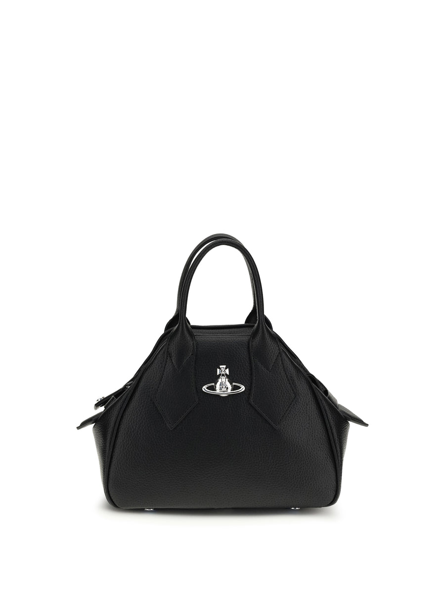 Vivienne Westwood 100% Thermoplastic Polyurethane top handle bag in black