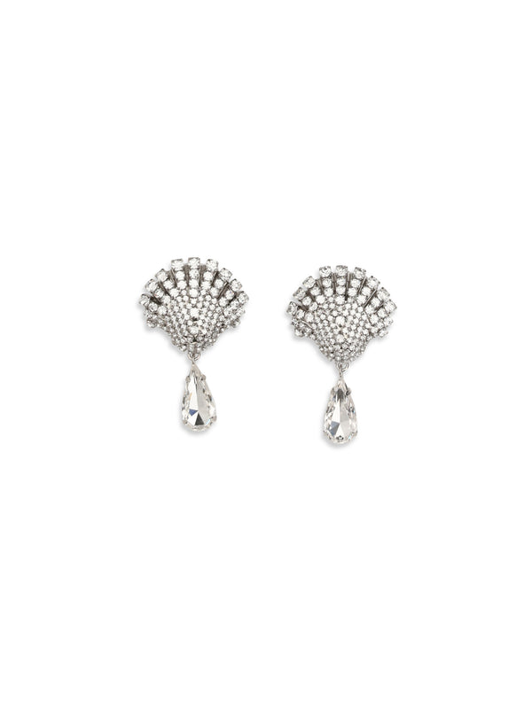 Alessandra Rich Metal earrings in silver