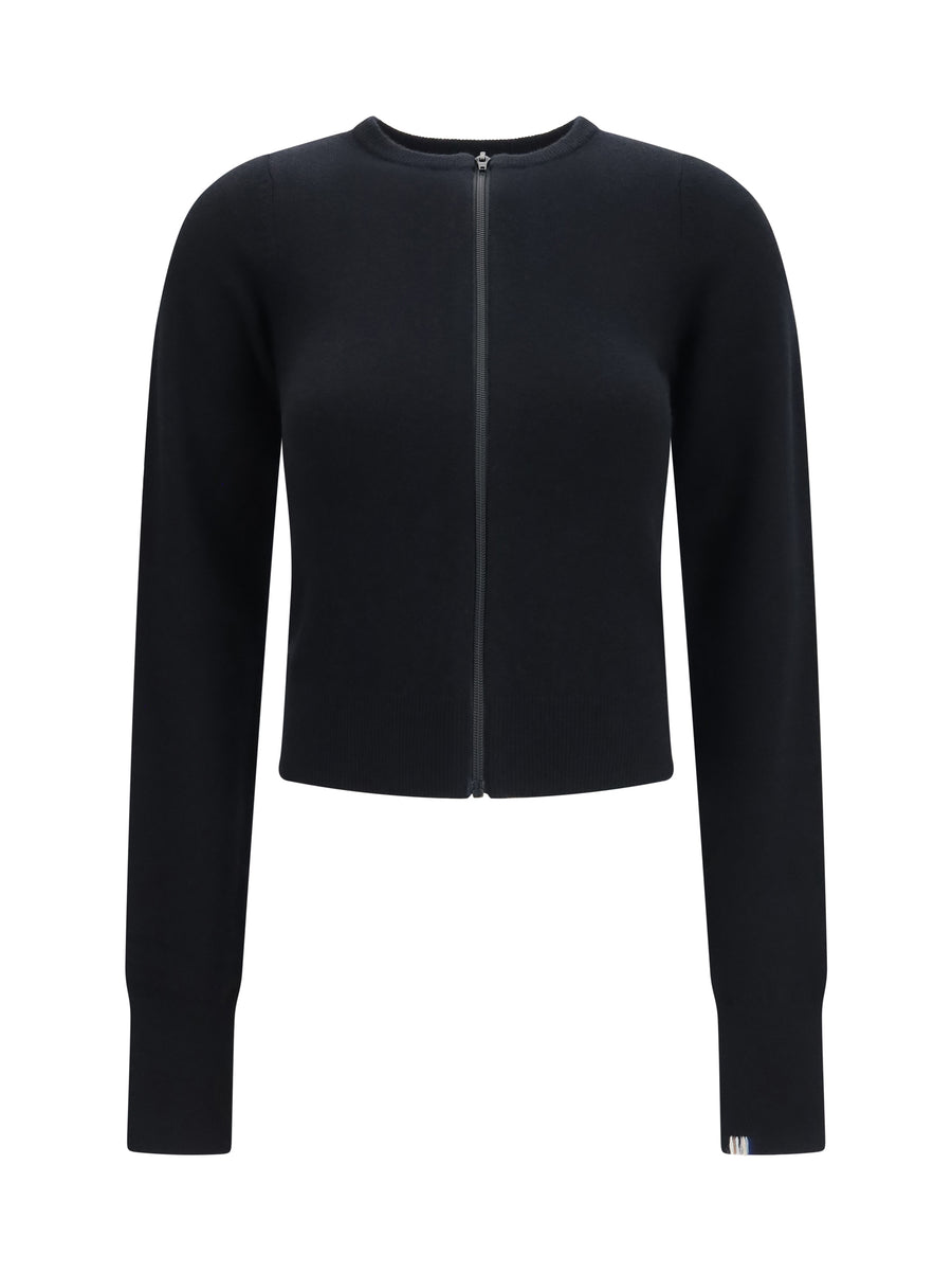 N°494 Tangerine Cashmere Sweater Raven