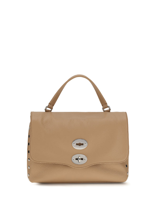 Zanellato 100% Calf Leather (Bos Taurus) shoulder bag in brown