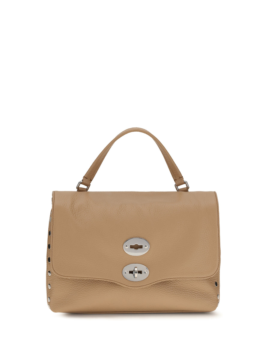 Zanellato 100% Calf Leather (Bos Taurus) shoulder bag in brown
