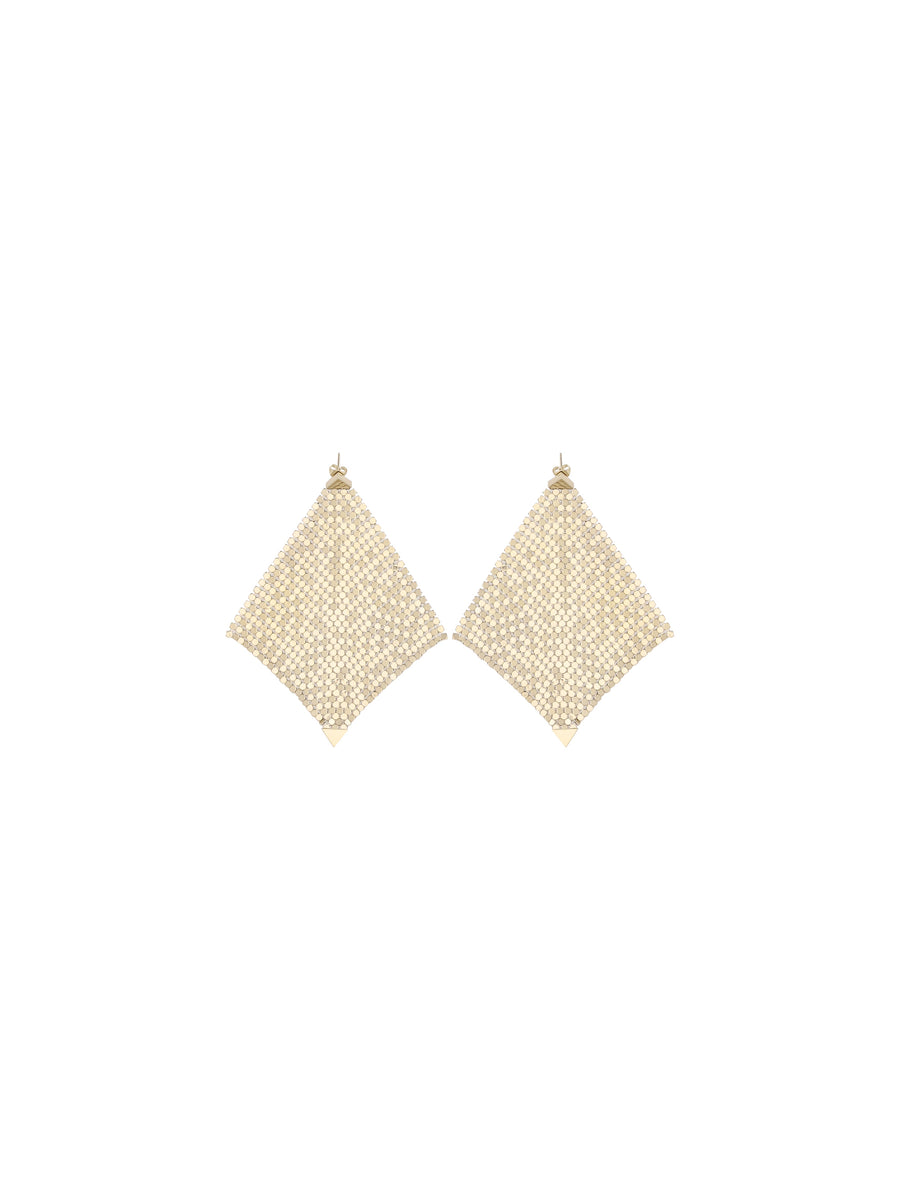 Rabanne 100% Brass earrings in gold