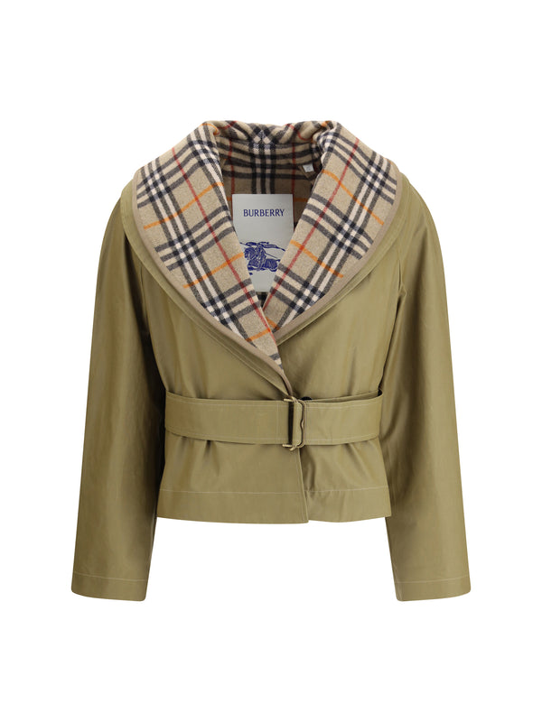 Burberry 100% Cotton jacket in beige