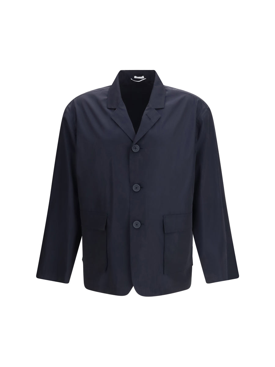 Thom Browne 100% Polyester jacket in navy