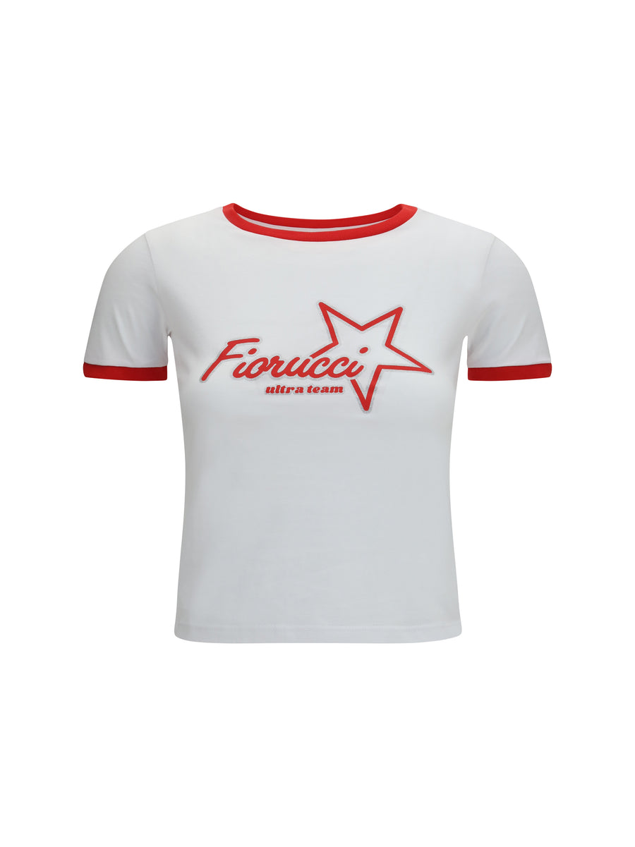 Fiorucci 100% COTTON t-shirt in white