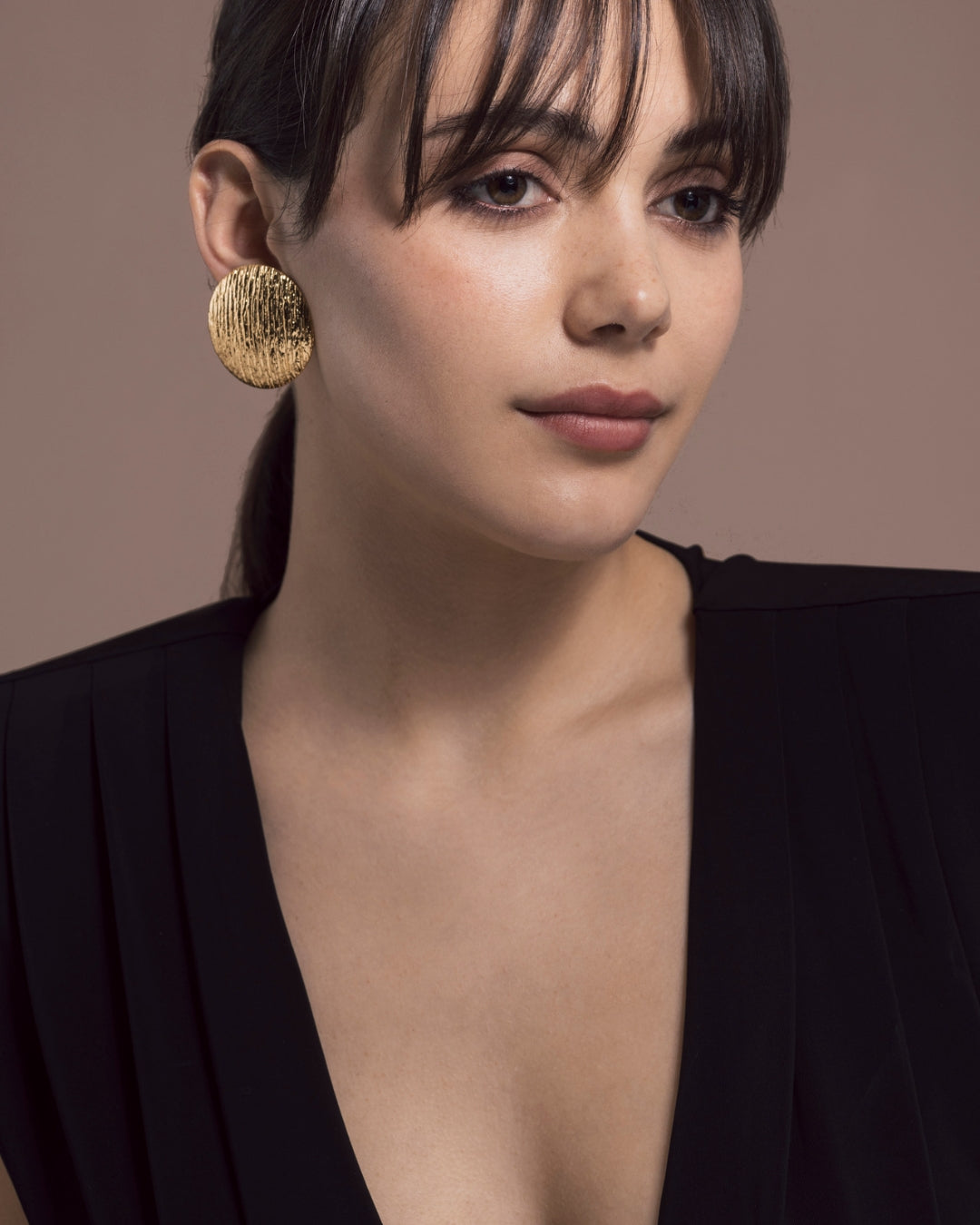 Earring Daisy Gold __single__ Earrings