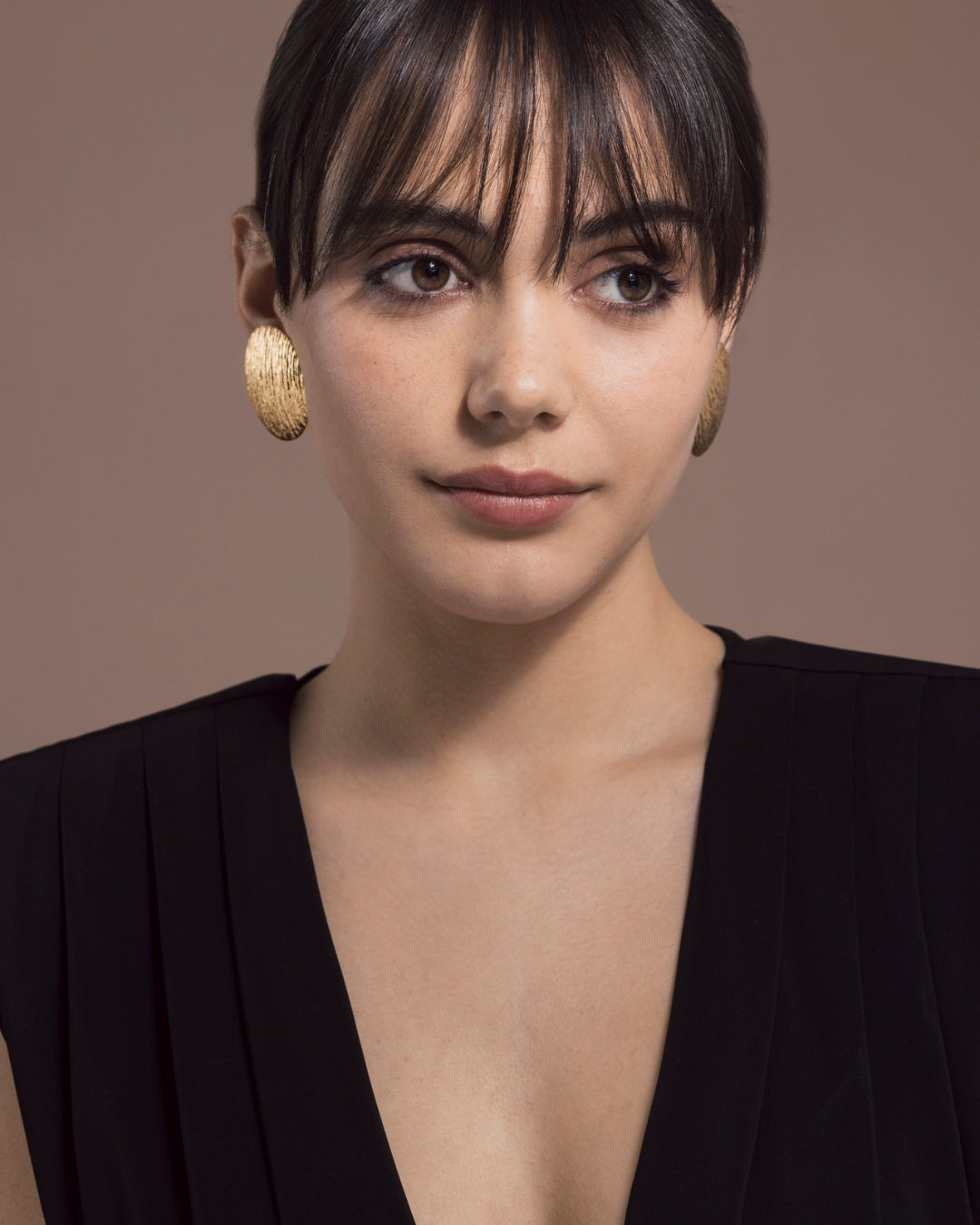 Earring Daisy Gold __single__ Earrings