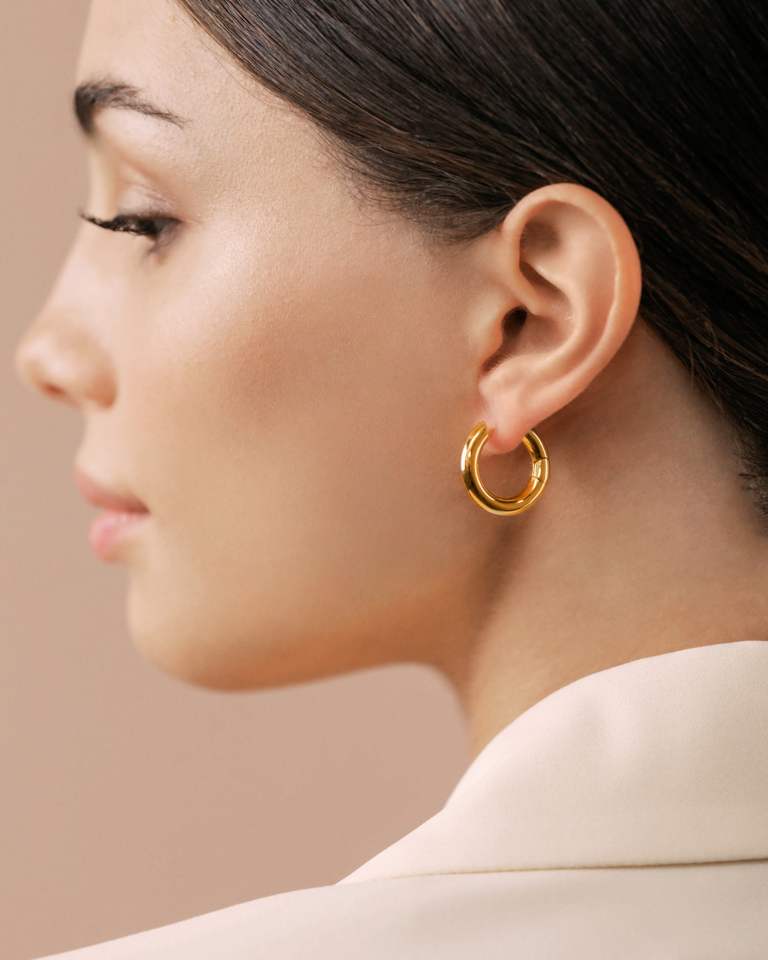 Earring Eva Small Gold Earrings