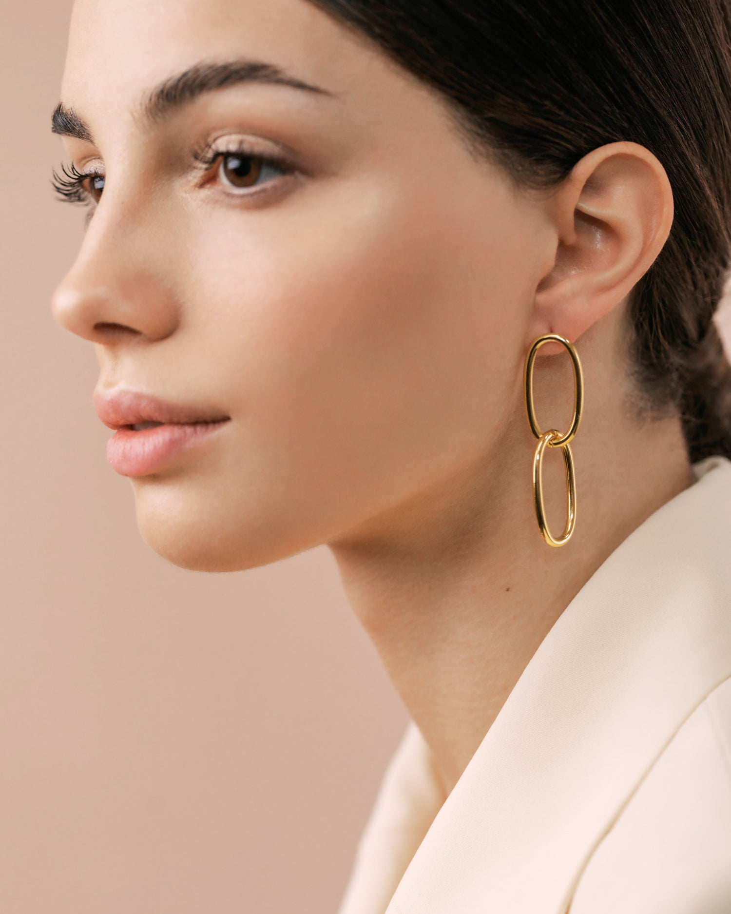 Earring New Bolt Gold Earrings