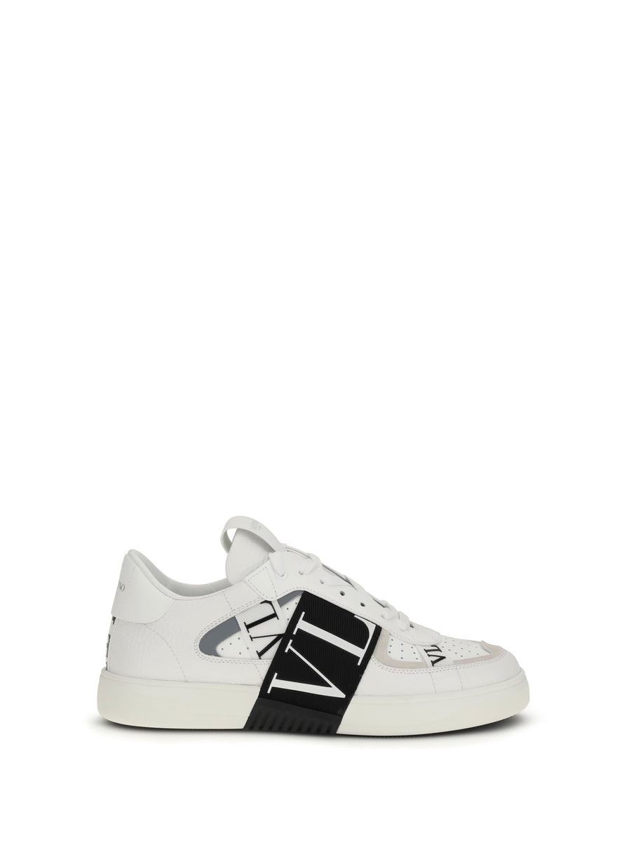 Valentino Garavani Upper: 100% calf leather; Sole: 100% rubber sneaker in white