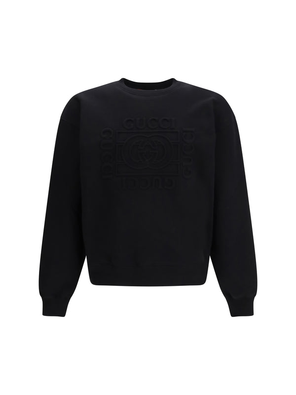 Gucci 100% Cotton sweatshirt in black