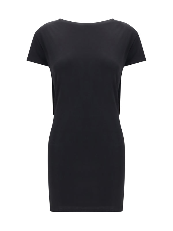 Jacquemus 83% Viscose; 17% Polyamide dress in black