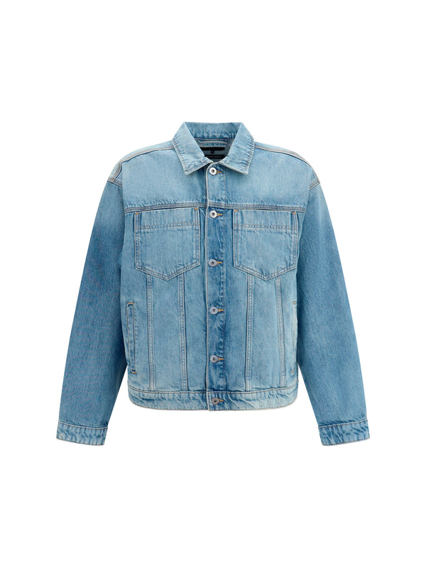 7for 100% Cotton jacket in blue