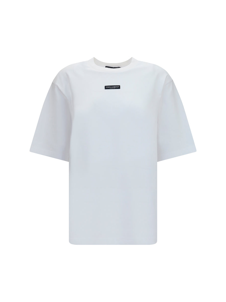 Dolce & Gabbana 100% Cotton t-shirt in white