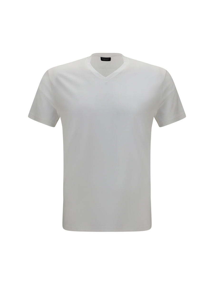 Gucci 85% Modal t-shirt in white