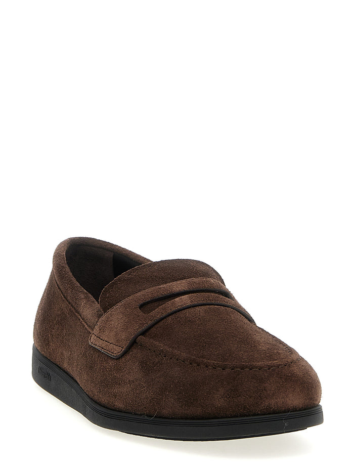 Portsmouth loafers Brown Calfskin Leather (bos Taurus)