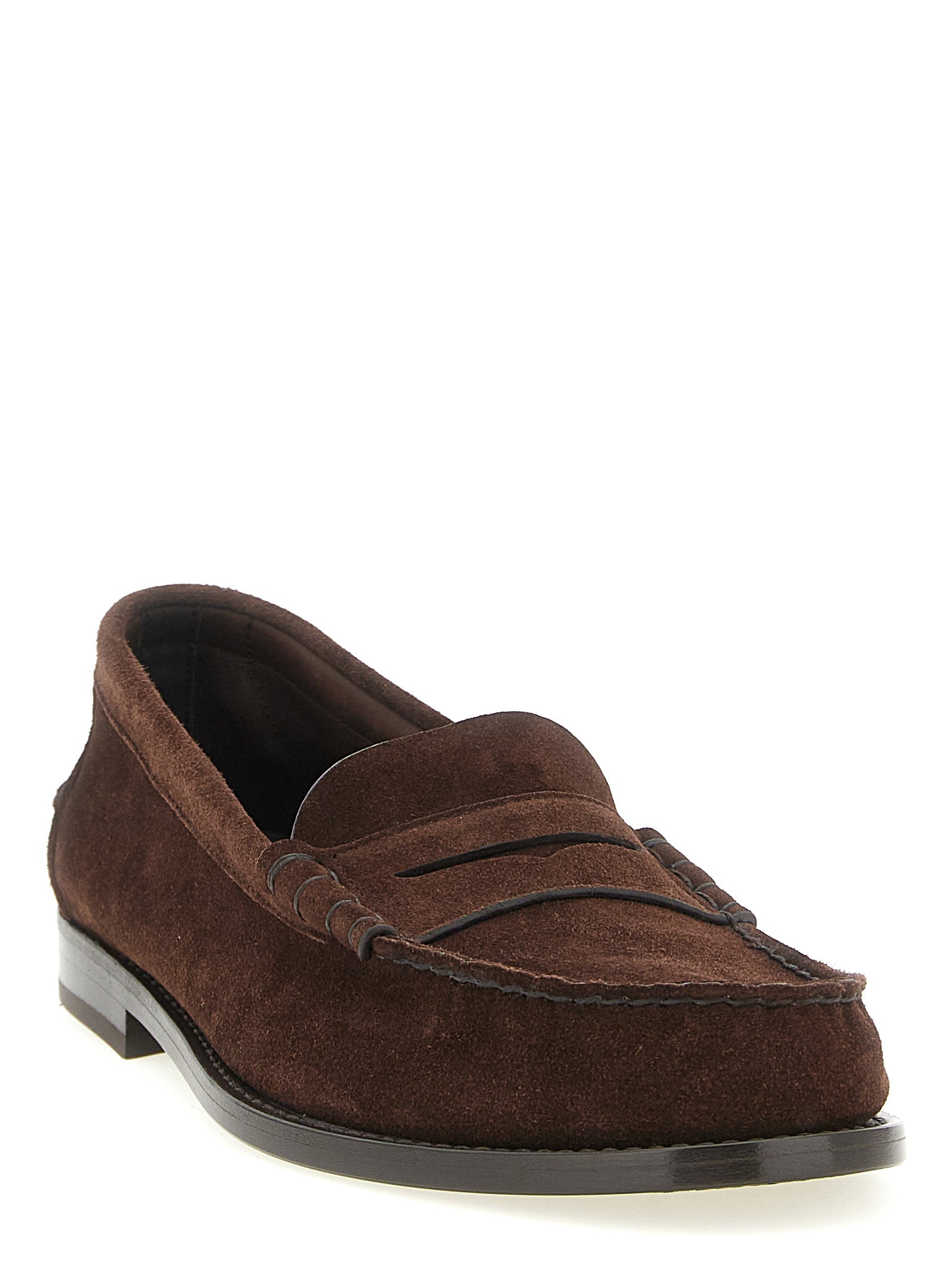 Rowley loafers Brown Calfskin Leather (bos Taurus)