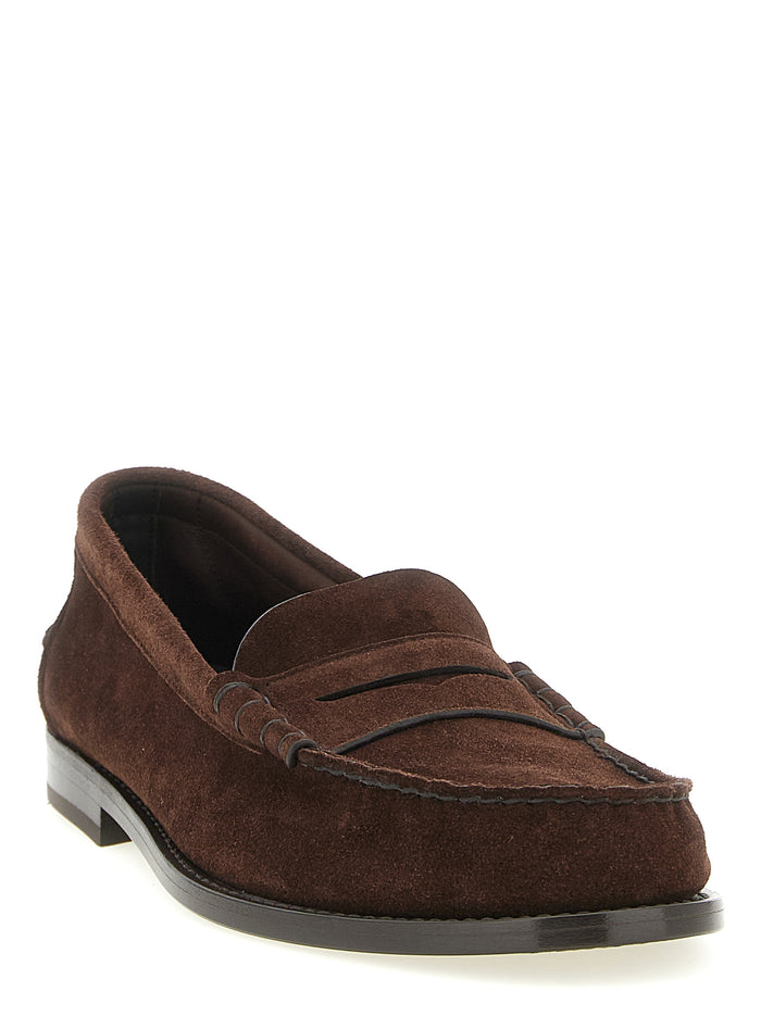Rowley loafers Brown Calfskin Leather (bos Taurus)