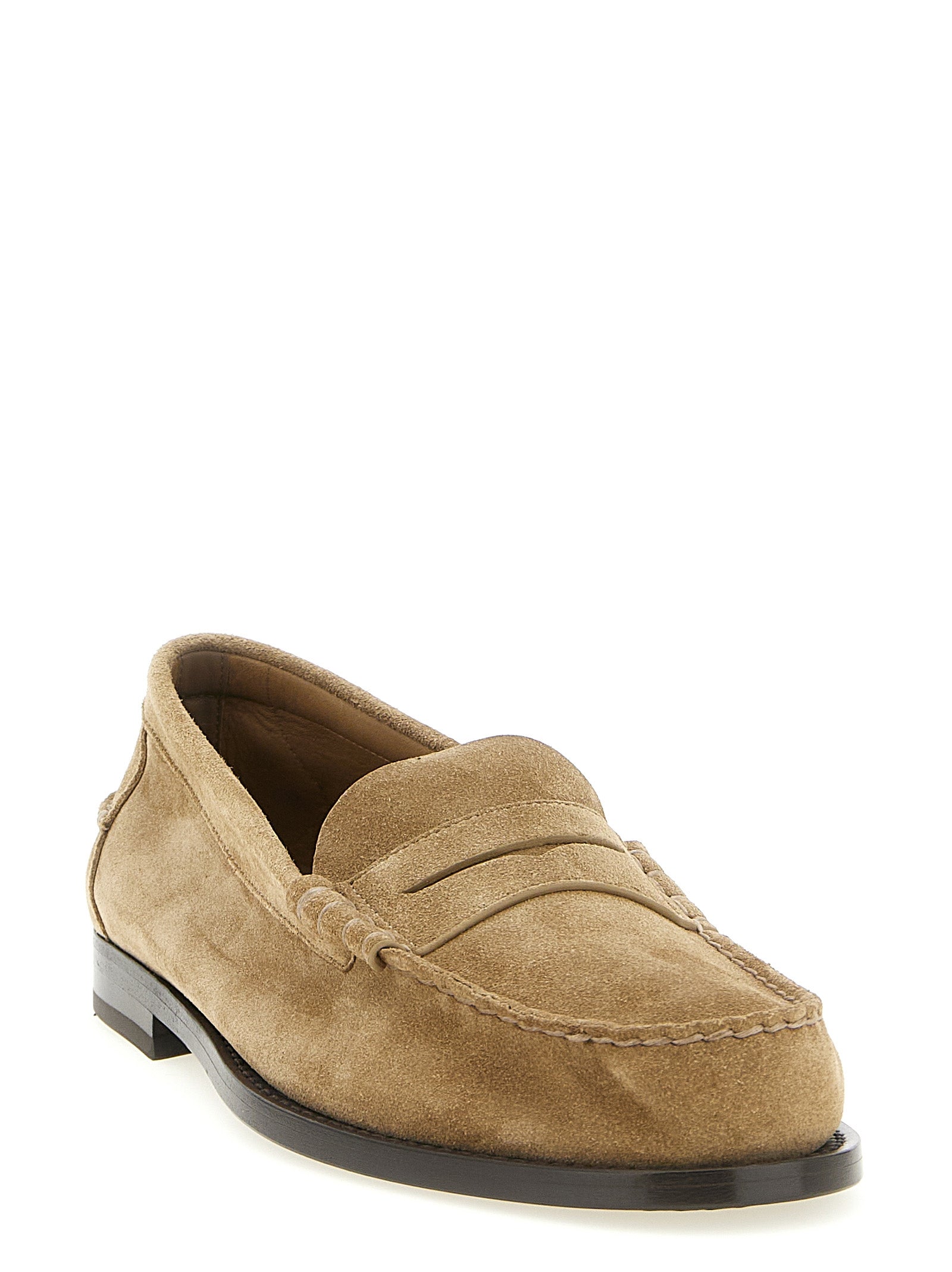 Rowley loafers Beige Calfskin Leather (bos Taurus)