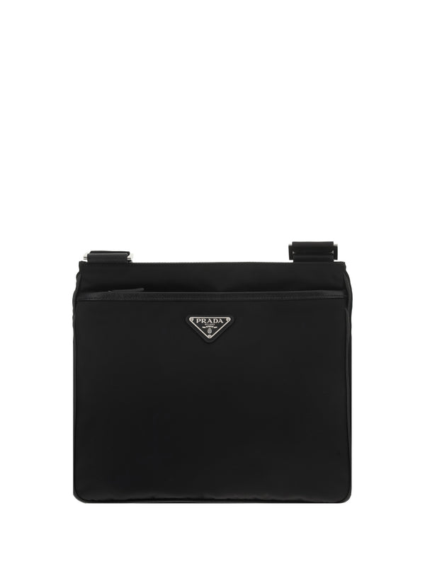 Prada 100% Nylon shoulder bag in black