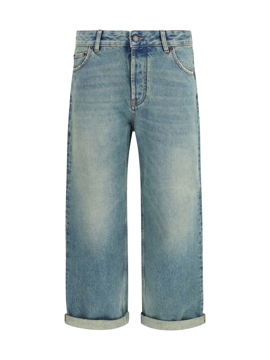 Lizzie Boyfriend Denim Jeans Sand Wash Cotton