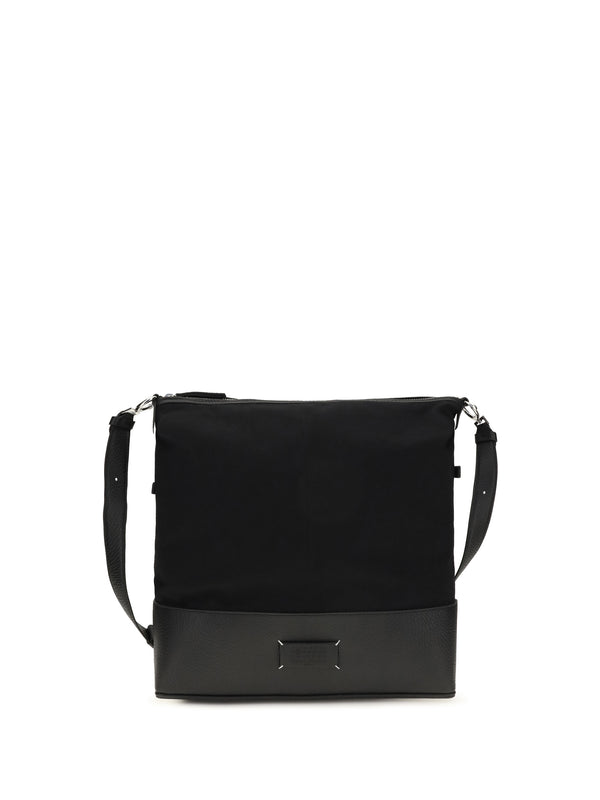Maison Margiela 100% calf leather (Bos taurus) shoulder bag in black