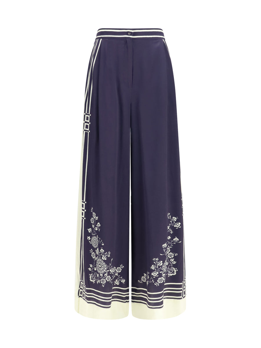 Banderra Silk Pants Ink