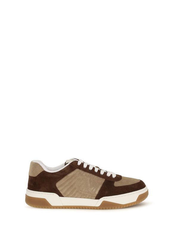 Sparry Sneakers Suede And Nappa Bark Brown-cammello/cammello/cam/ivo-amb