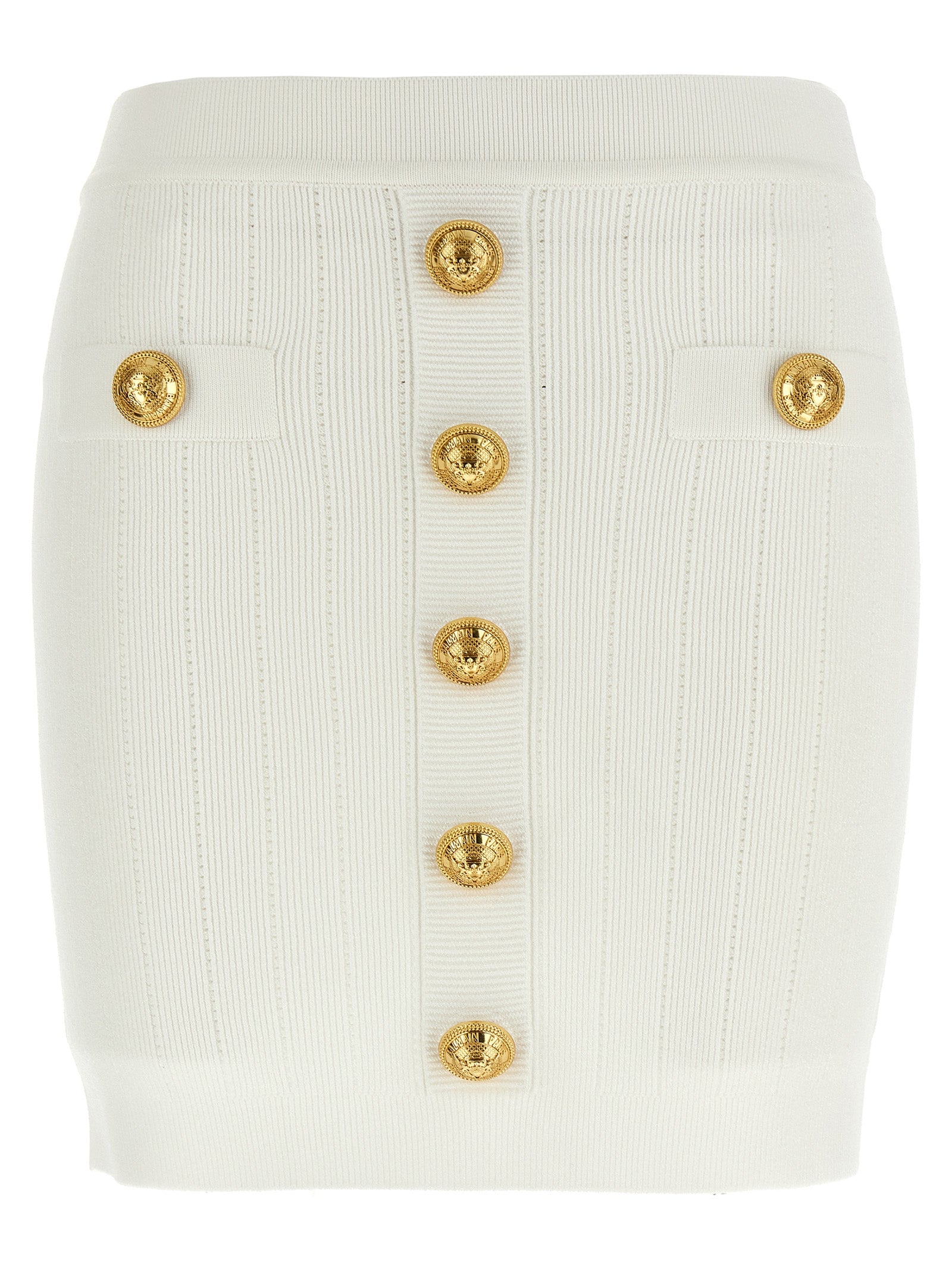 Chiocciola skirt White Viscose