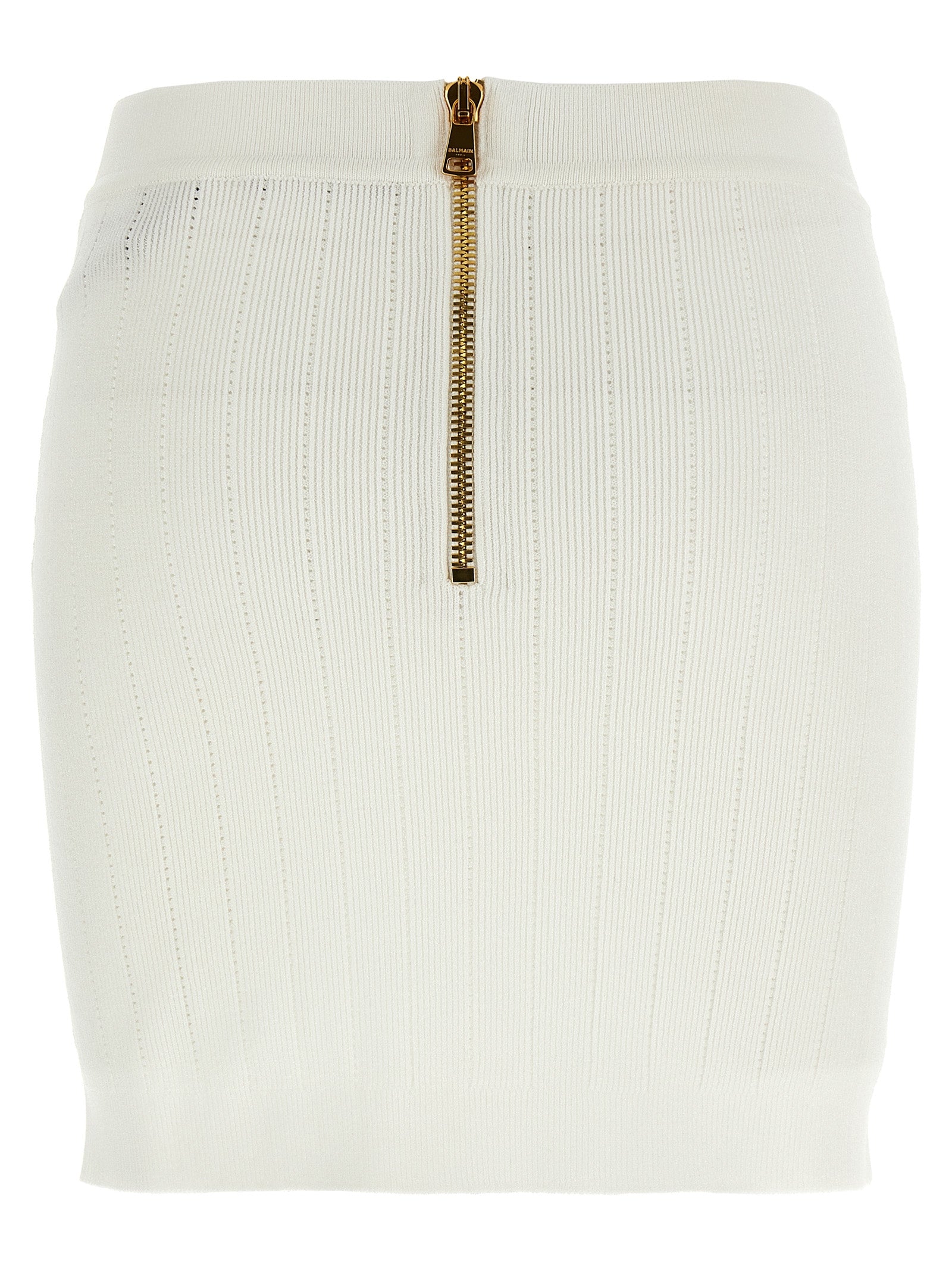 Chiocciola skirt White Viscose