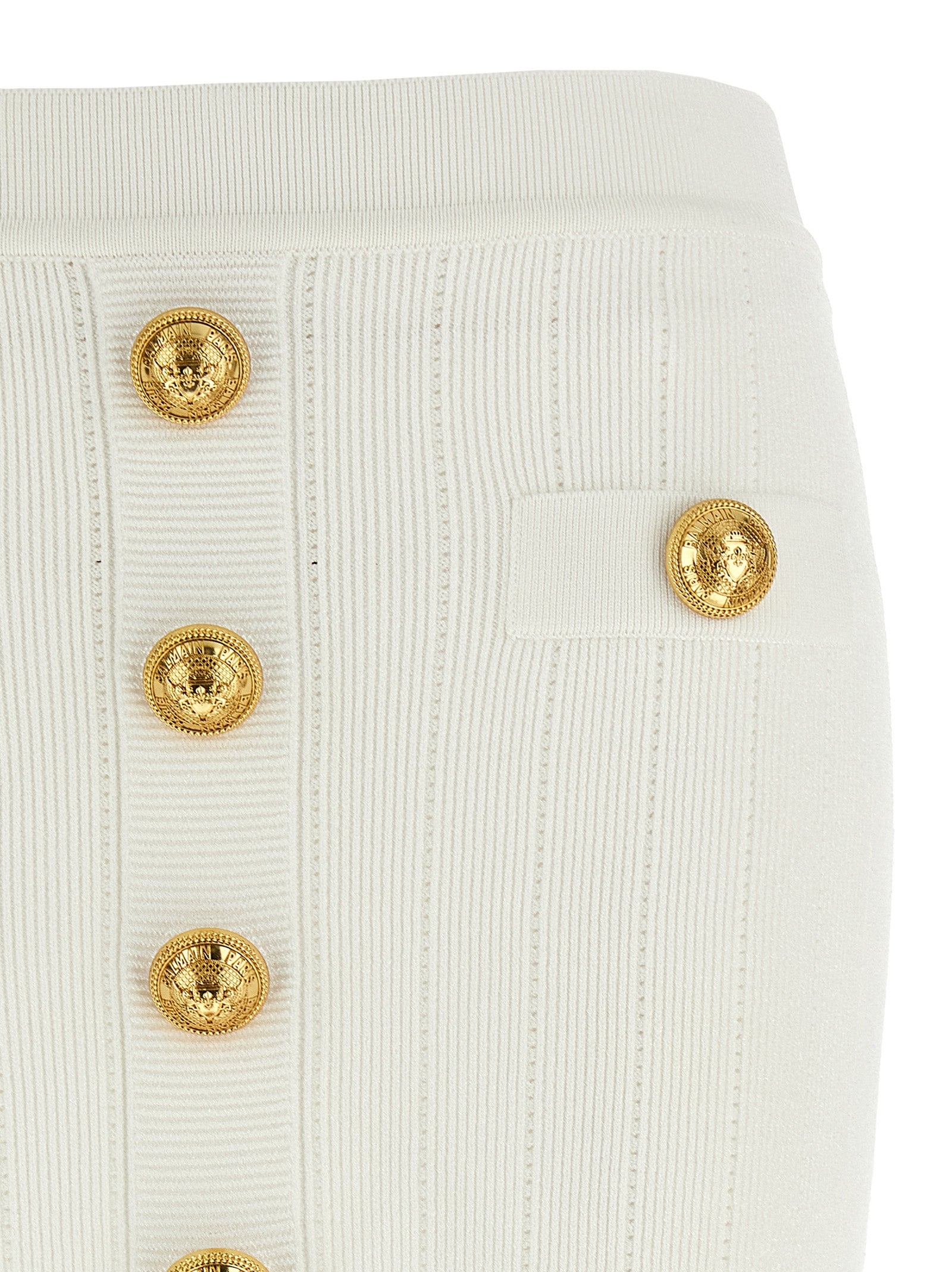 Chiocciola skirt White Viscose