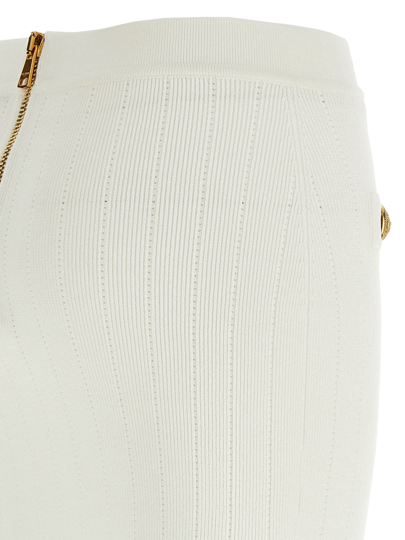Chiocciola skirt White Viscose