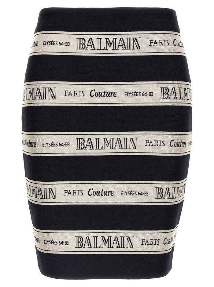 Nastro Balmain skirt Black
