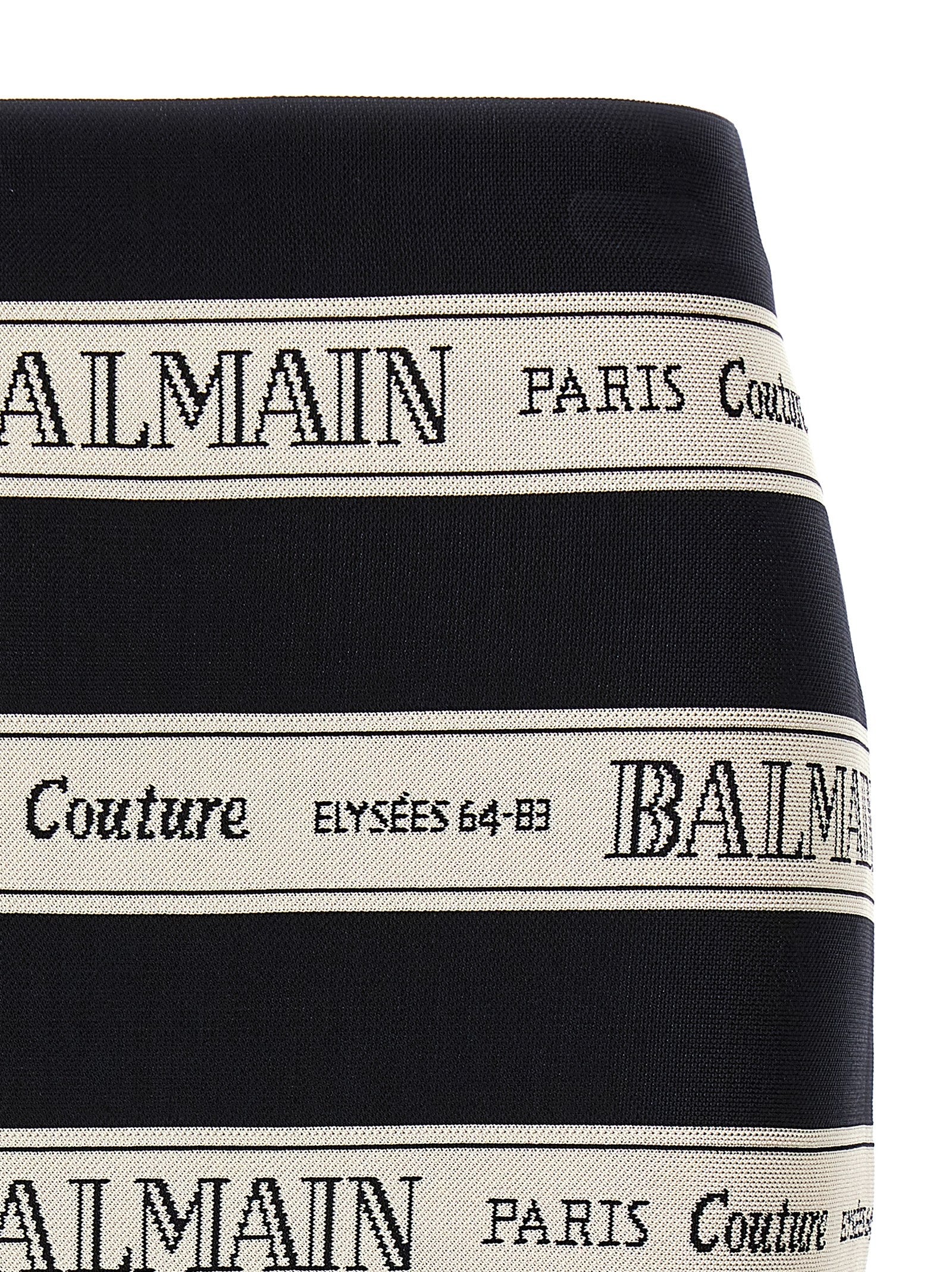 Nastro Balmain skirt Black