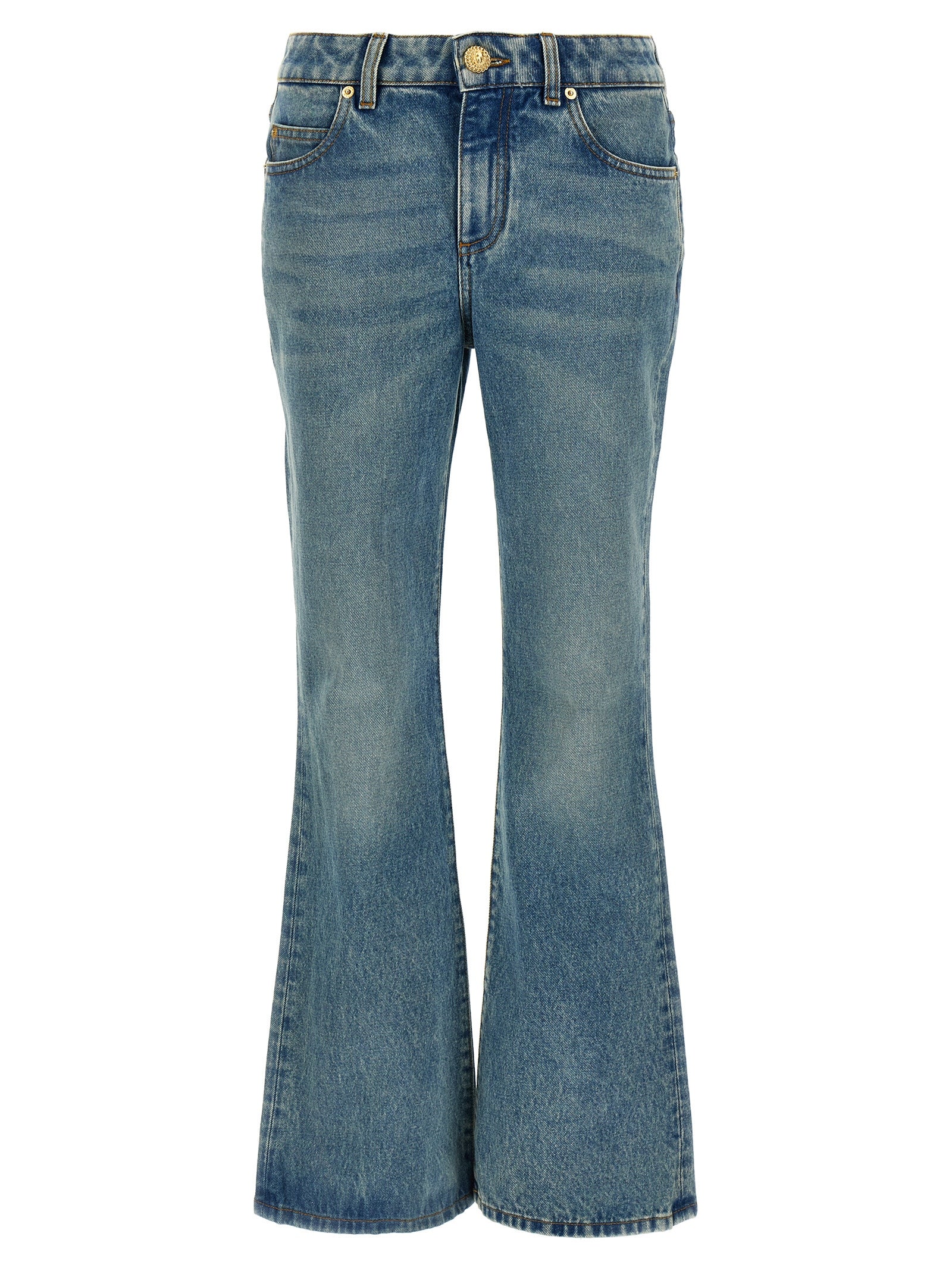 Flare jeans Blue Cotton