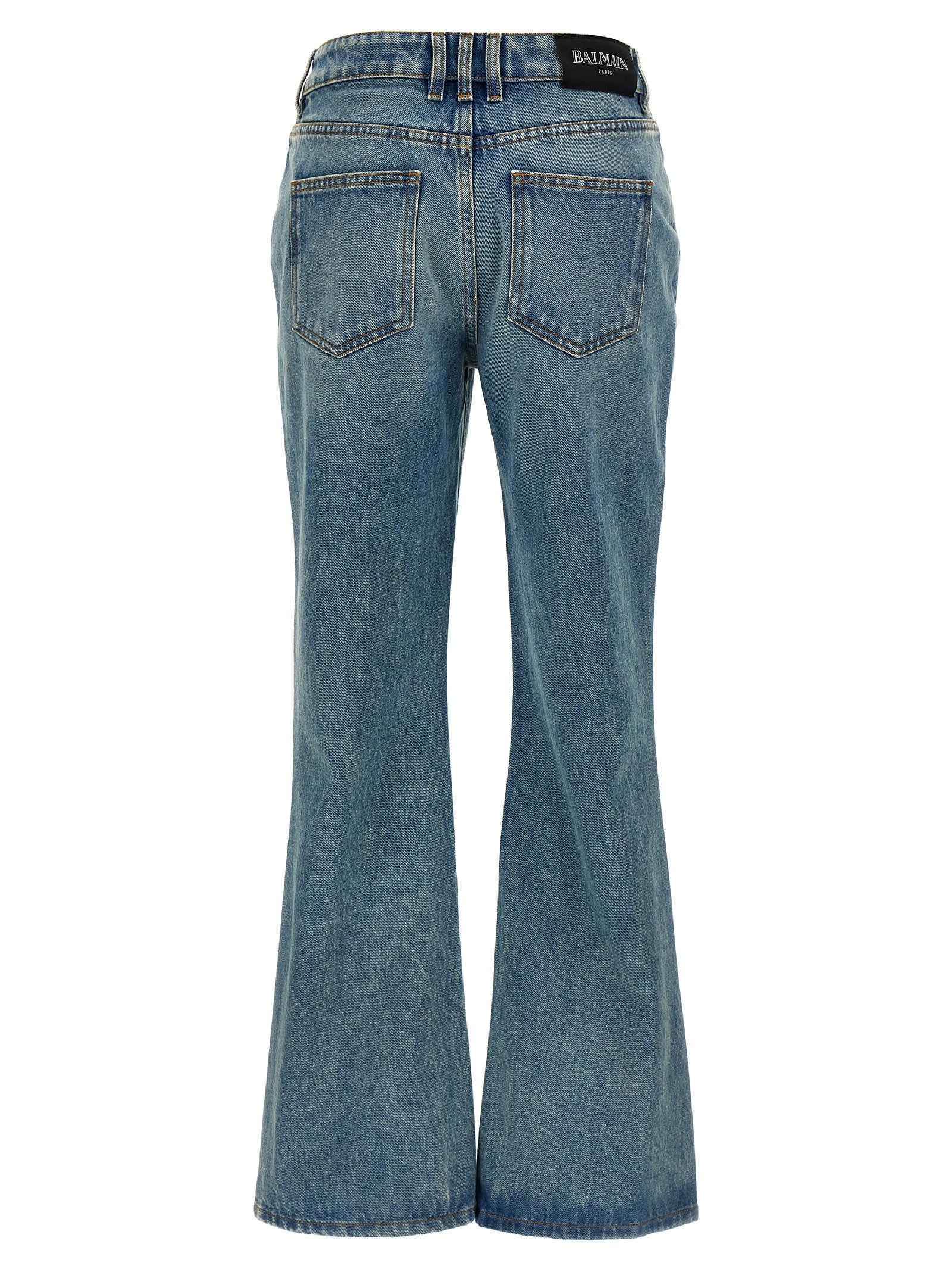 Flare jeans Blue Cotton