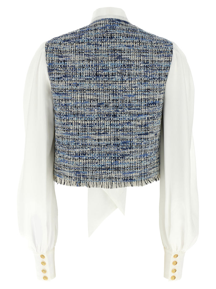 Tweed shirt Multicolor Shirt, Blouse