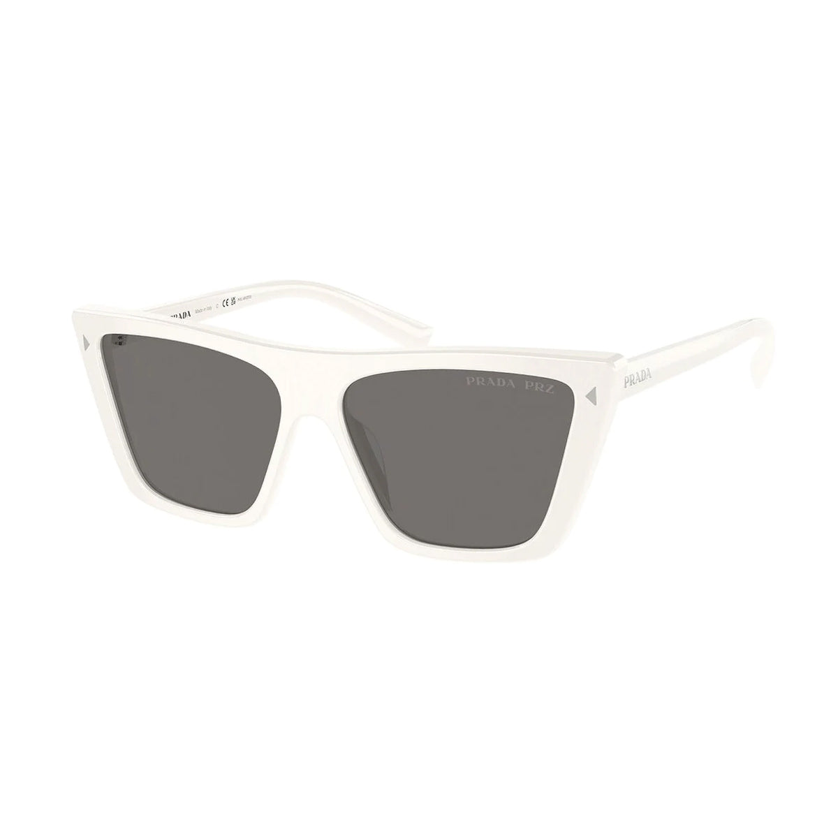 PR 21ZS 1425Z1 Bianco Acetate Occhiali Sole