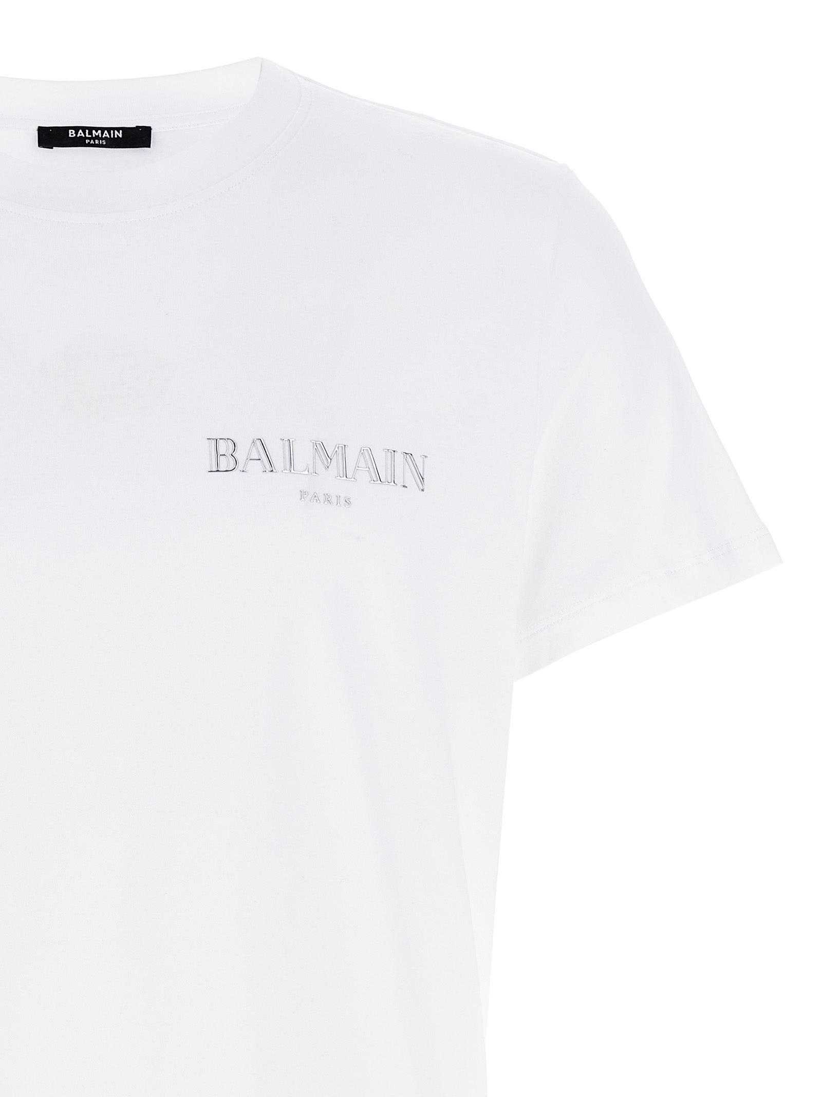 Balmain Vintage T-shirt White Organic Cotton