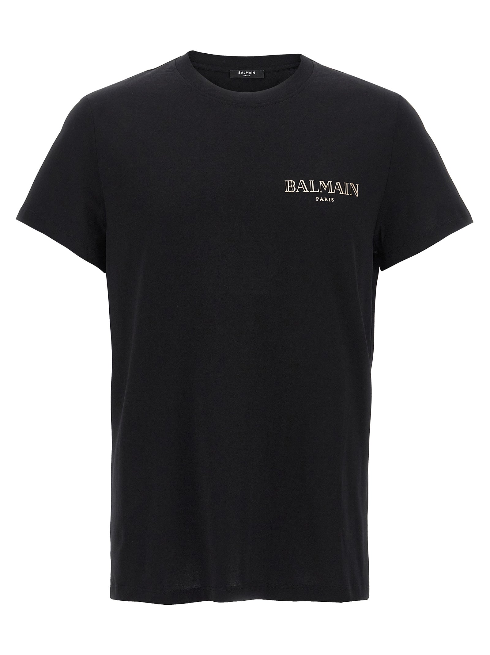 Balmain Vintage T-shirt Black Organic Cotton