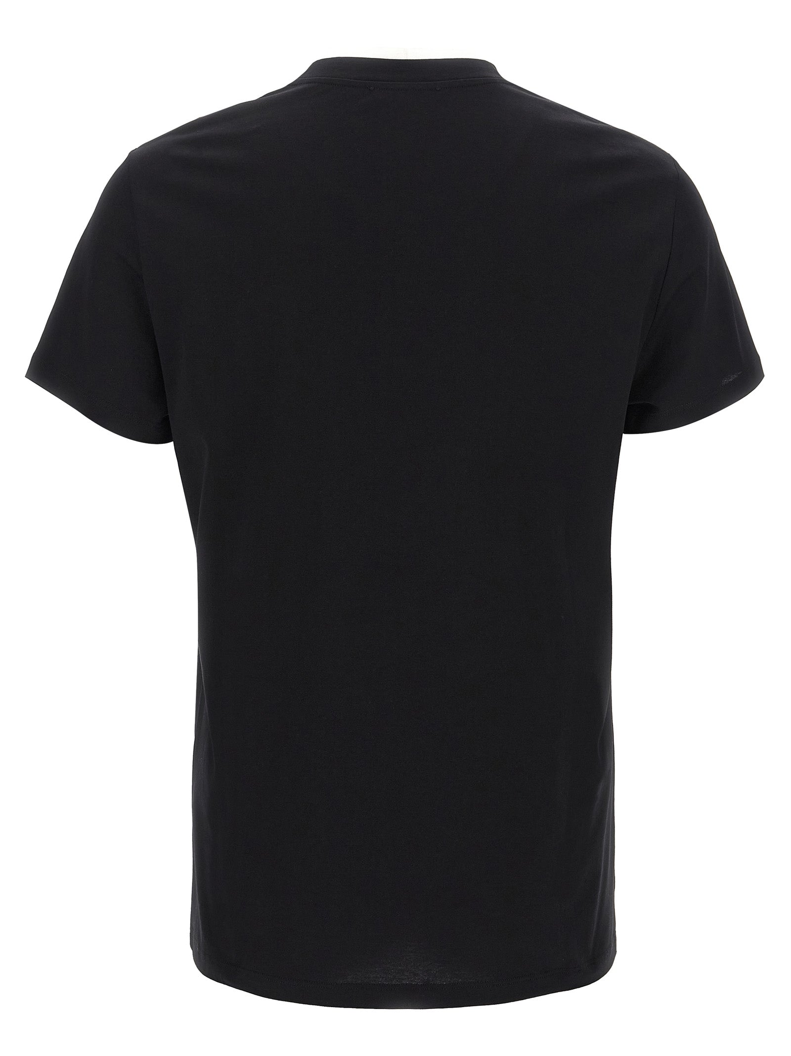 Balmain Vintage T-shirt Black Organic Cotton