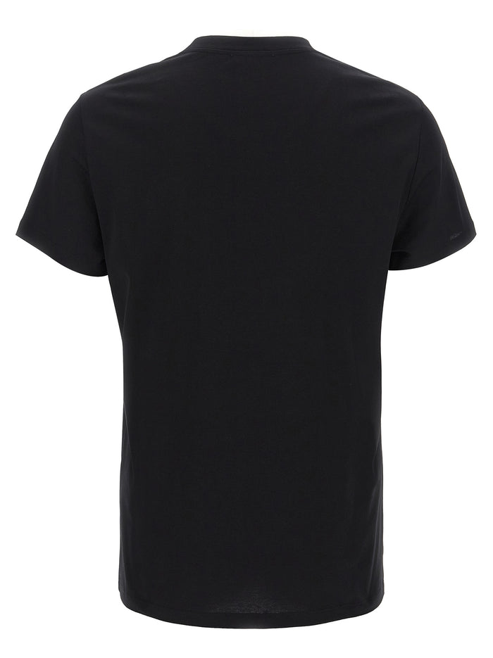 Balmain Vintage T-shirt Black Organic Cotton