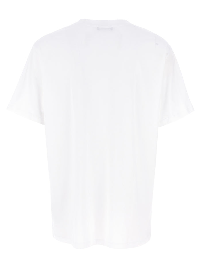 Velvet logo t-shirt White/black Organic Cotton