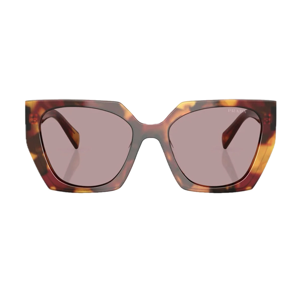 Prada PR15WS 22A20I Havana Rosso Acetate Occhiali Da Sole