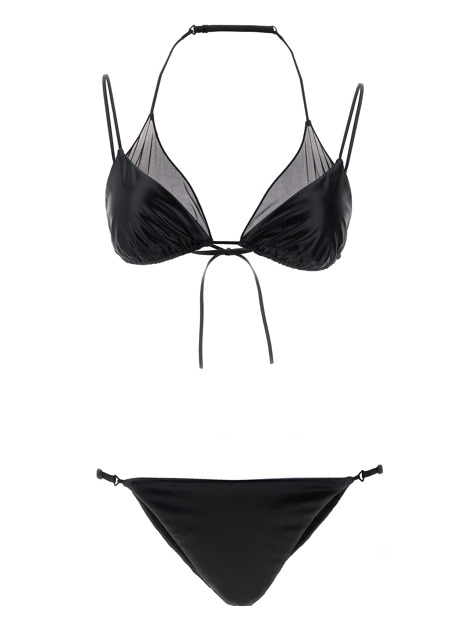 Ella Bikini Black Polyester Beachwear