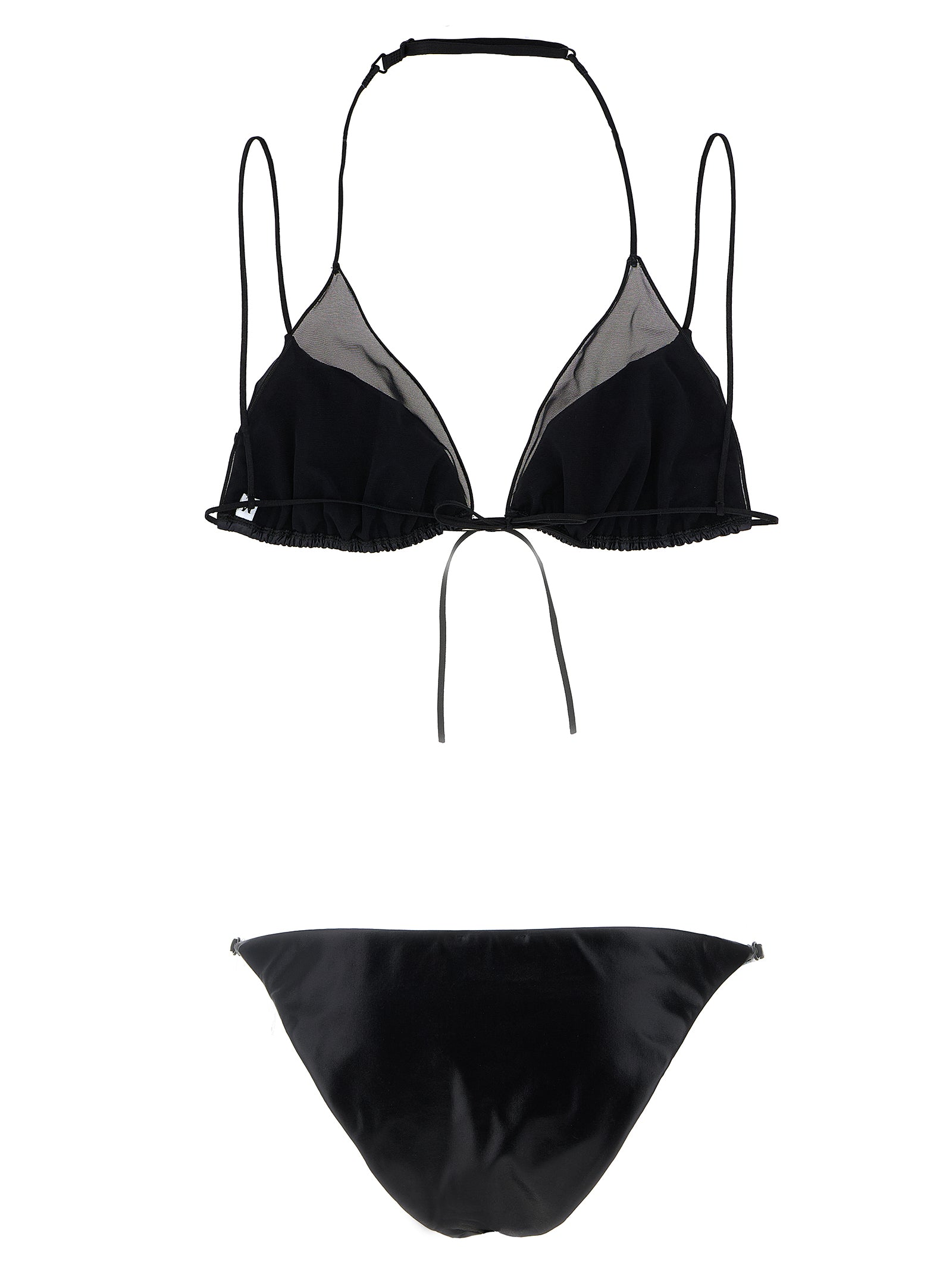 Ella Bikini Black Polyester Beachwear